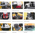 Cheap Price Diesel Power Hydraulic Drive 1 ton Roller (FYL-890)